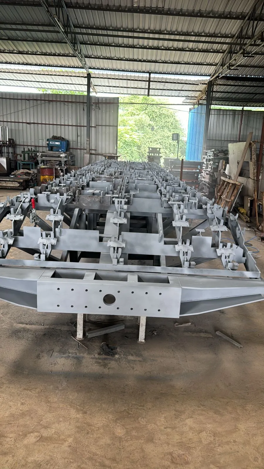 eULE Tilting LH Fixture fabrication